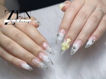 ゼン ネイル デザイン 池袋(ZEN NAIL DESIGN)/題長さだしやり放題×つけ放