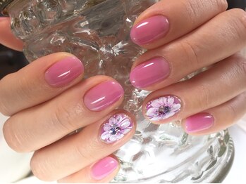 ネイル サロン コービーズ(nail salon COBES)/フラワーネイル☆