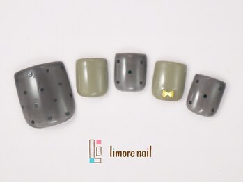 リモアネイル(limore nail)/【フット】ドット☆ 