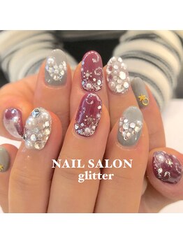 ネイルサロン グリッター(NAIL SALON glitter)/クリスマスネイル