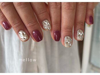 メロウ(mellow)/ビジューネイル