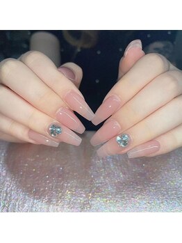 クイーンズビューティーサロン 新宿本店(Queen's beauty salon)/チップ ワンカラー パーツ別