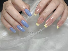 one color × french