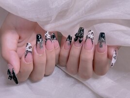 ヒョウ柄レース