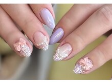 わがままキャット/ツイードネイル