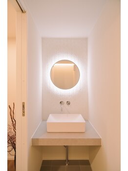 ブルームーン コルギアンドエステティック(Blue moon)/トイレ洗面箇所