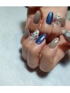 推しカラーネイル
