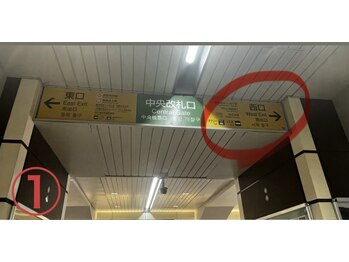 パンパラソル(Pin Parasol)/パンパラソル道案内 JR五反田駅