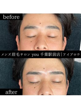 ユー 千葉駅前店(you)/メンズ眉毛/メンズ眉/千葉駅
