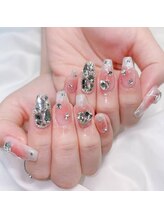 クイーンズネイル(Queeens nail)/チーク　マグネットフレンチ