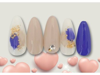 アイラッシュアンドネイルサロン カンカ(Kanka)/2月キャンペーンネイルC3￥6800