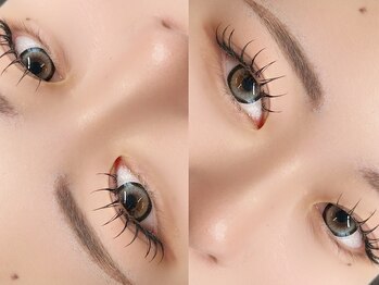 リュネル(Lunelle)/韓国束感フラットラッシュ160本