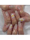 那覇ネイル/お花ネイル♪