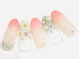 華やかビジューアート