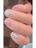 【オフ・ケア込】シンプル持ち込みネイル　¥7500→¥5500