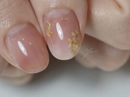 金木犀ネイル