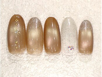 リノ ネイル(Rino nail)/10月の新作 秋の訪れ 710L2