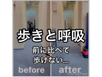 カワル整体 上通り院/歩きと呼吸の関係