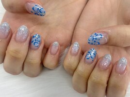 【稗田】レオパードネイル