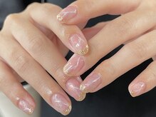 エーナイン 福住店/大理石ネイル