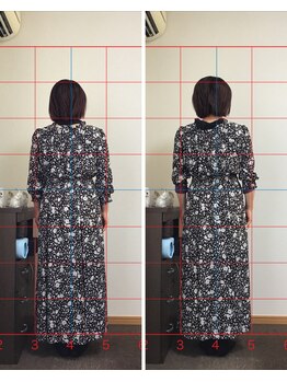 ボディ コンディショニングスペース レゼル(Body Conditioning Space Les Ailes)/姿勢が変わるとくびれは出る