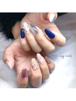 アイビーネイル(ivy-nail)/アシンメトリーネイル♪