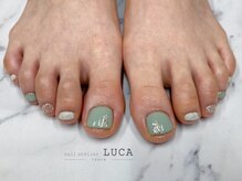ネイルアトリエルカ(nail atelier LUCA)/W-810 フットニュアンスネイル