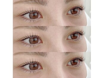 アイビューティー(AI beauty)/中央立ち上げ、目尻流すデザイン