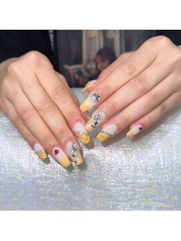 クイーンズビューティーサロン 新宿本店(Queen's beauty salon)/チップアートやり放題&つけ放題