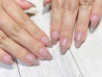 アズールネイル(AZUL nail)/ラメグラデーション