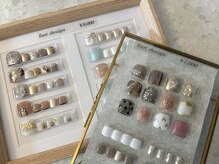 ニコサロン(Nico salon)の雰囲気（フットネイルがオススメ◎可愛いサンプルたちがお待ちしてます♪）
