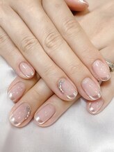 エクラ(eclat)/ホワイトミラーフレンチ☆