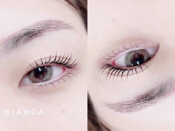 ビアンカ 練馬店(Bianca)の写真/海やプールでも目元ぱっちりキープ♪パリジェンヌ¥5,500/まつパ（上)¥4,800/マスカラパーマ+¥1100