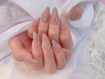 デコール 心斎橋(DECOR)/ちゅるんヌーディ―ネイル