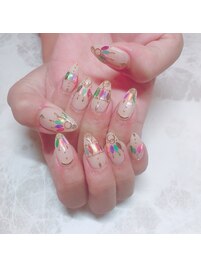 個性派ネイル