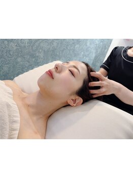 ヘッドスパで癒されたい