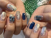 ヘアーアンドメイク アース 高崎店(HAIR＆MAKE EARTH)/ブルーニュアンス