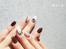 ノワールネイル 関内駅前(NOIRNAIL)/シンプルニュアンスネイル