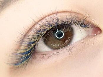 アイラッシュサロン ブラン ピオレ姫路店(Eyelash Salon Blanc)/カラーエクステ☆ブルー