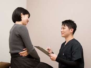 越谷の整骨院/カウンセリング