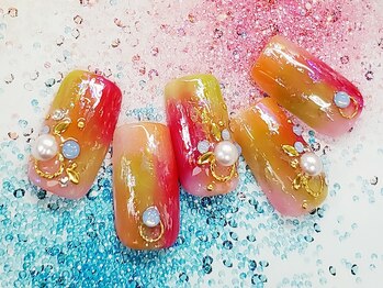 ネイルサロン シェル(Nail Salon SHELL)/選べる定額アートBコース ¥7200