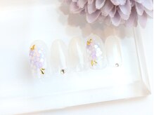 ツメトトノウ/ホロ☆フラワーネイル♪