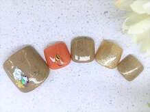 アルセア 上野御徒町店(Alcea)/秋　フット　シェル　キラキラ