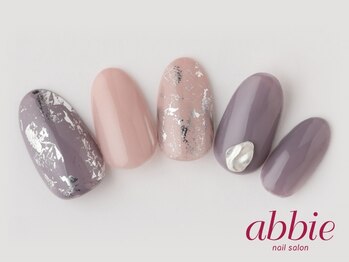 ネイルサロン アビー グランデュオ蒲田店(abbie)/くすみパープル ¥8558
