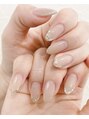 ポージィ ネイルアンドアイラッシュ(POSY nail&eyelash)&nbsp;大人気のガラスフレンチ☆オフィスネイルにもお勧めです