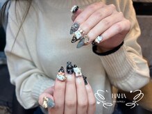 ハハ(HAHA)/ヒョウ柄kitty