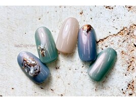 ミラーアートネイル