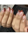 変形フレンチネイル5500