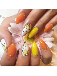 フラワーネイル