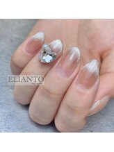 エリアントネイル(ELIANTO NAIL)/マグネットフレンチ